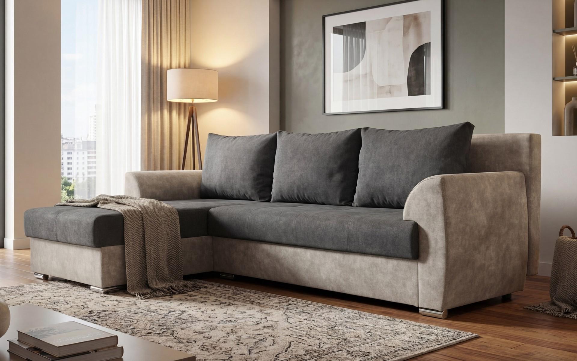 Coltar extensibil Berg, maro + maro deschis  3